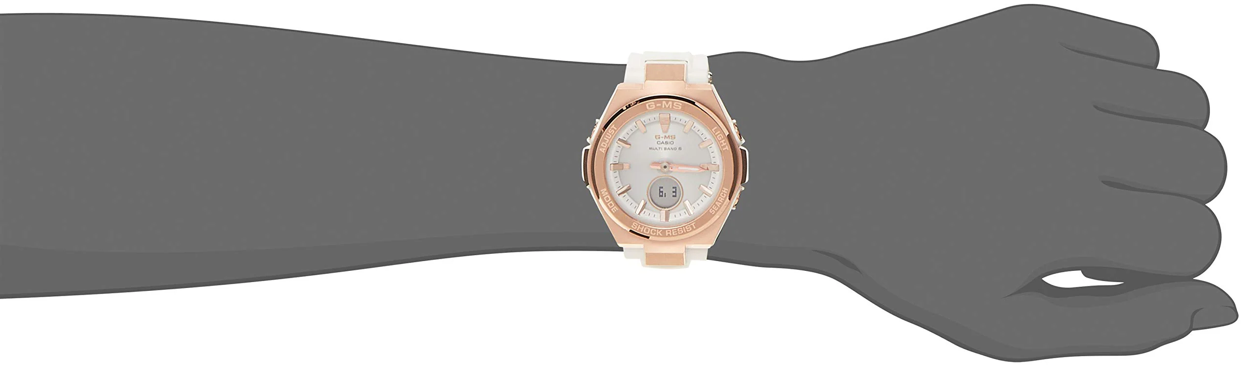 CASIO BABY-G MSG-W200G-7AJF Solar Radio Watch - Image 5