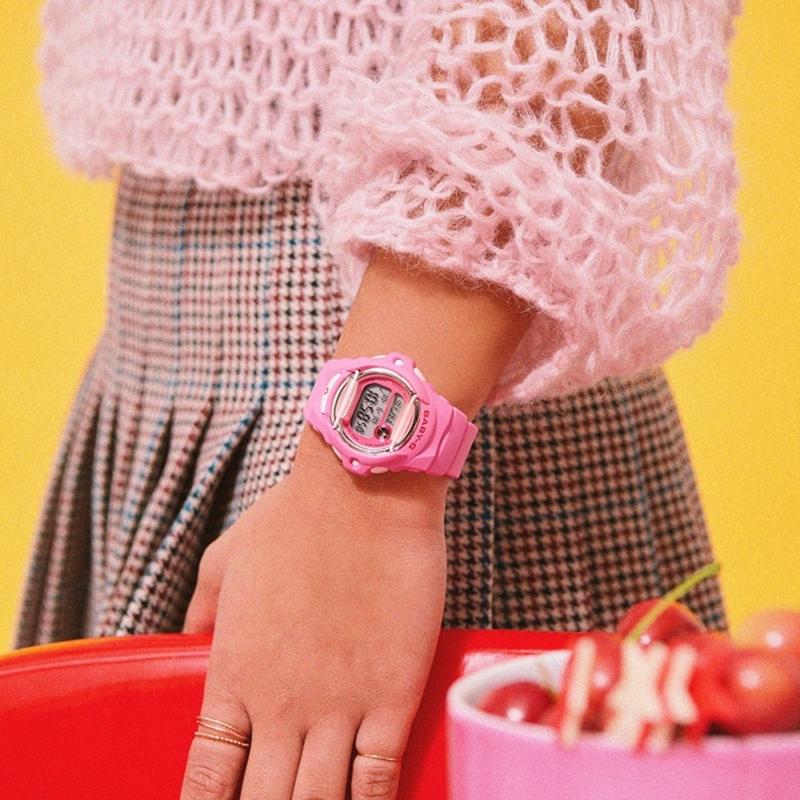 Casio BABY-G Women's Watch with Cherry Red Accents Series BG-169CH-4JF - Image 3