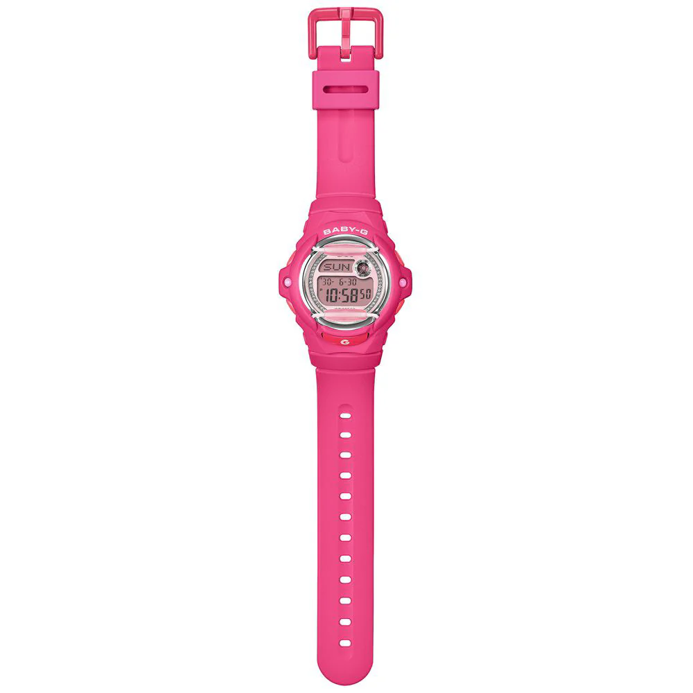 CASIO BG-169KB-4B1JF Stylish Pink Baby-G Watch Water Resistant Shock Resistant LED Light Durable Design - Image 2