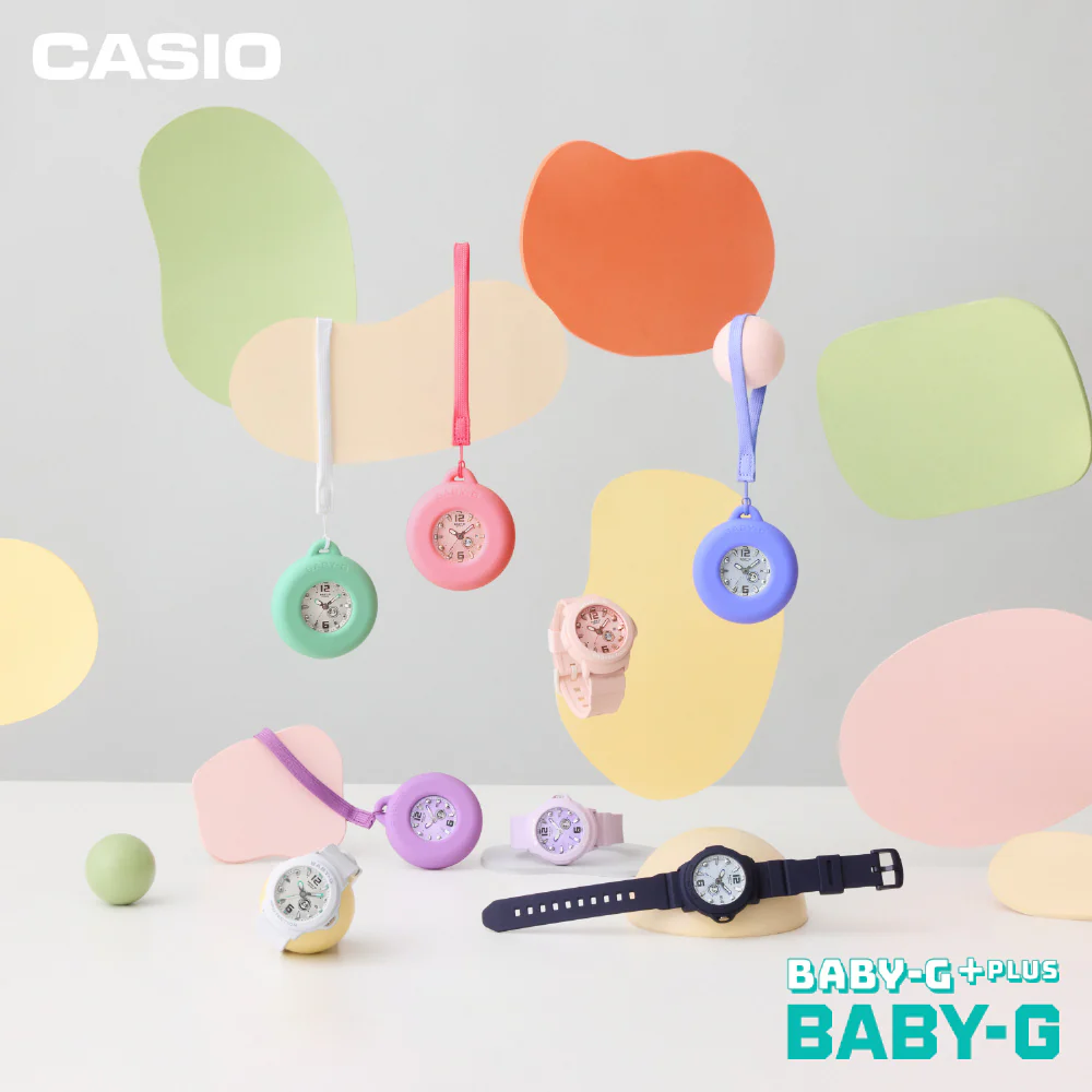 CASIO BGA-15K-7AJR Stylish Baby-G Plus Analog Watch White 3-Hand Design Water Resistant Durable - Image 9