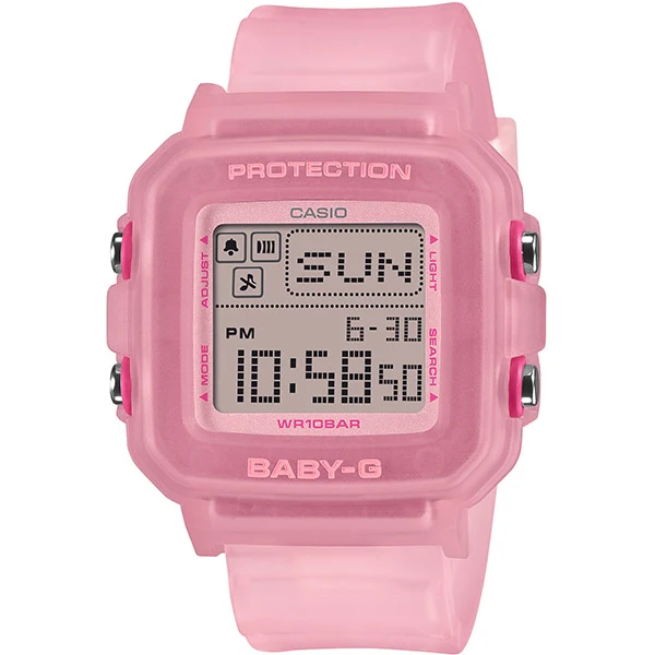 CASIO BGD-10KG-4JR Retro Jelly Design Stylish Water Resistant Shock Resistant Lightweight Fashion