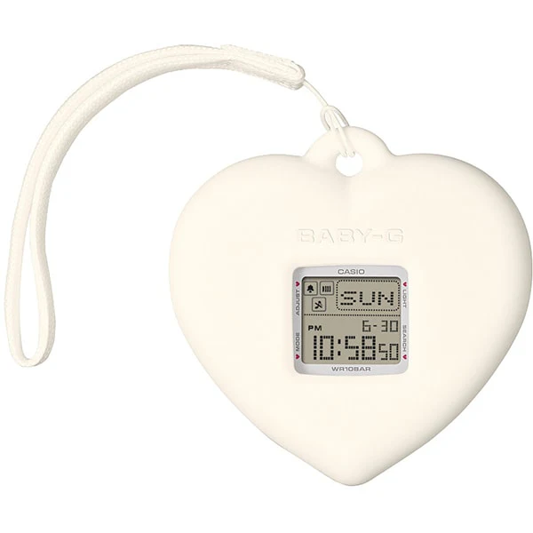 CASIO BGD-10KH-1JR Stylish Heart-Shaped Holder Shock Resistant Water Resistant LED Light - Image 4