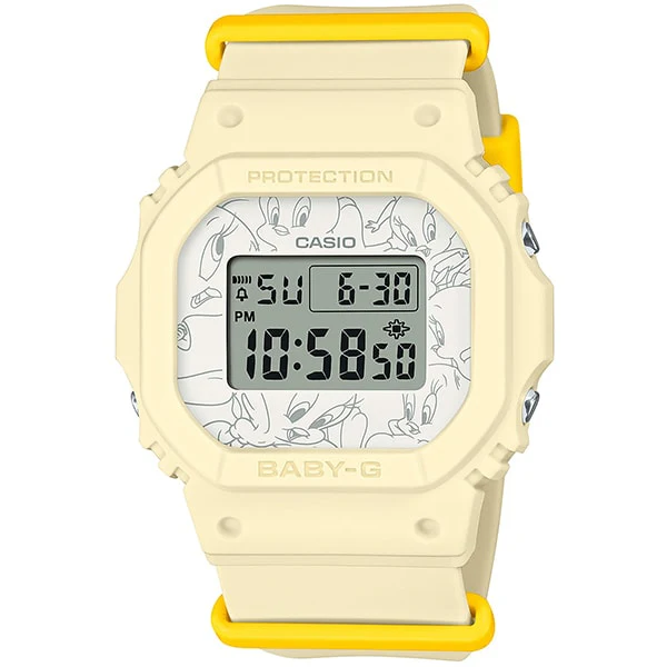 CASIO BGD-565TW-5JR Stylish Digital Watch - Water Resistant - Shock Resistant - LED Backlight - Lightweight Design