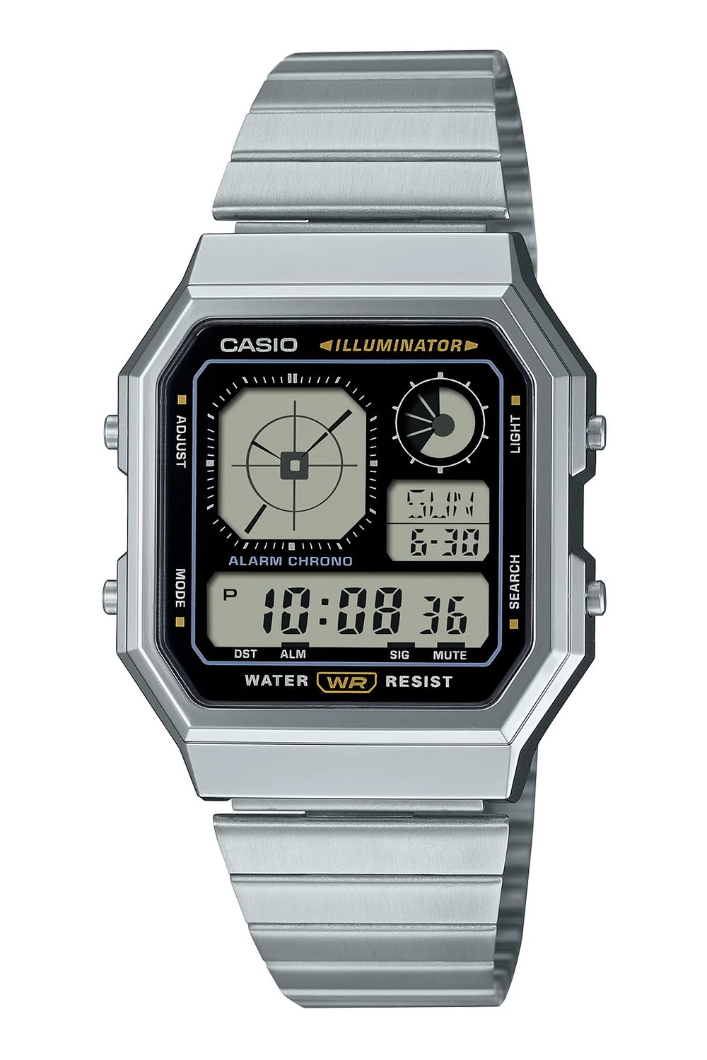 CASIO Classic A130WE-1AJF Quartz Analog Digital Watch