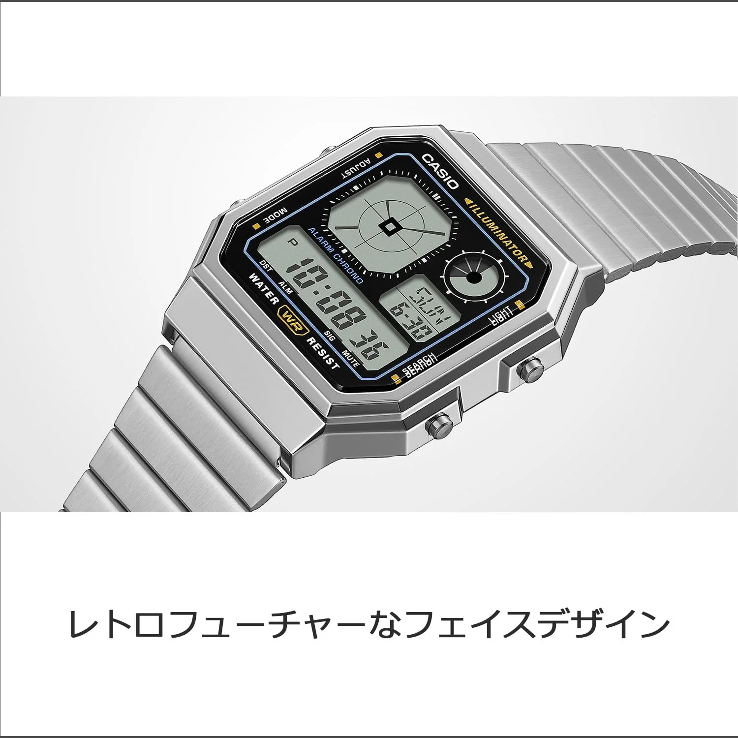 CASIO Classic A130WE-1AJF Quartz Analog Digital Watch - Image 3