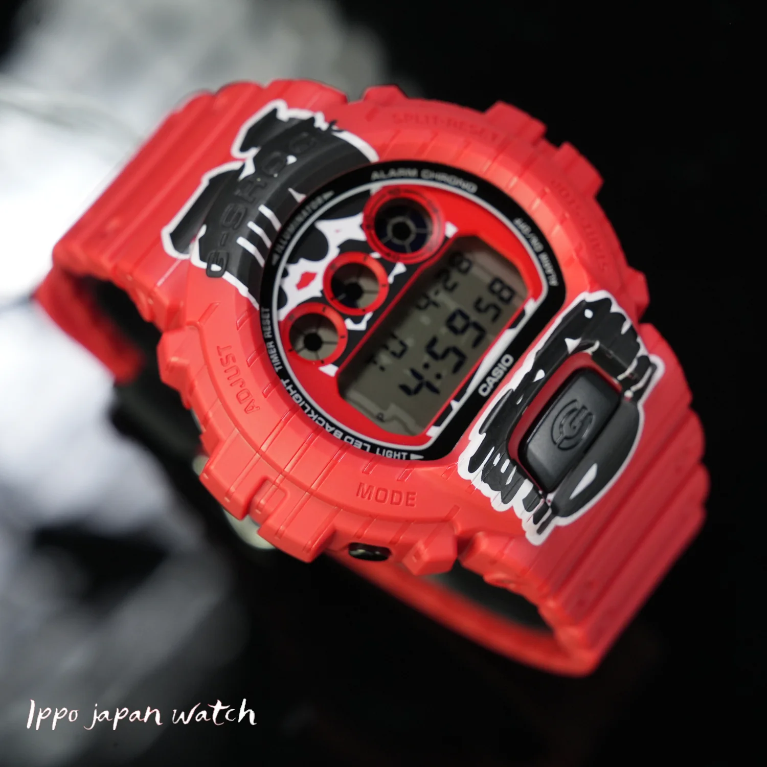 CASIO DW-6900AKA-4JR G-SHOCK Red Lantern Design Shock Resistant Water Resistant LED Light - Image 2