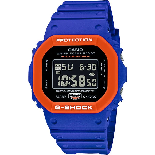 CASIO DW5610SC2JF CASIO G-SHOCK Sporty Color DW-5610SC-2JF - Durable Digital Watch with Water Resistance and Shock Resistance Features