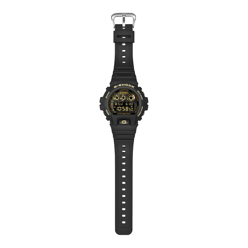CASIO DW-6900CF-1JF G-SHOCK Camo and Gold Model Durable Shock Resistance Stylish Design Water Resistant - Image 3