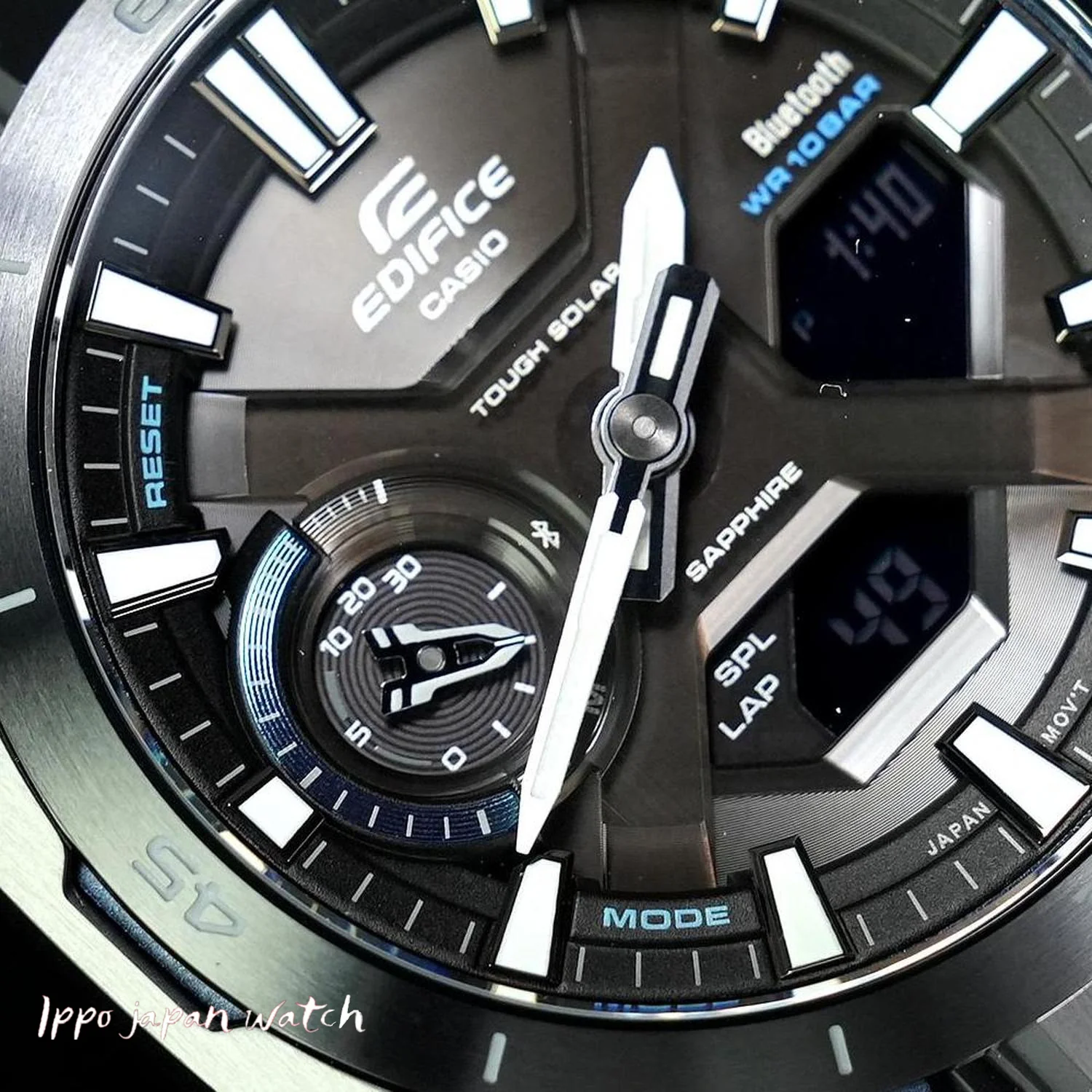 Casio EDIFICE ECB-2300YDC-1AJF SOSPENSIONE analog digital Solar bluetooth metal strap watch 2025.10.24 release - Image 3