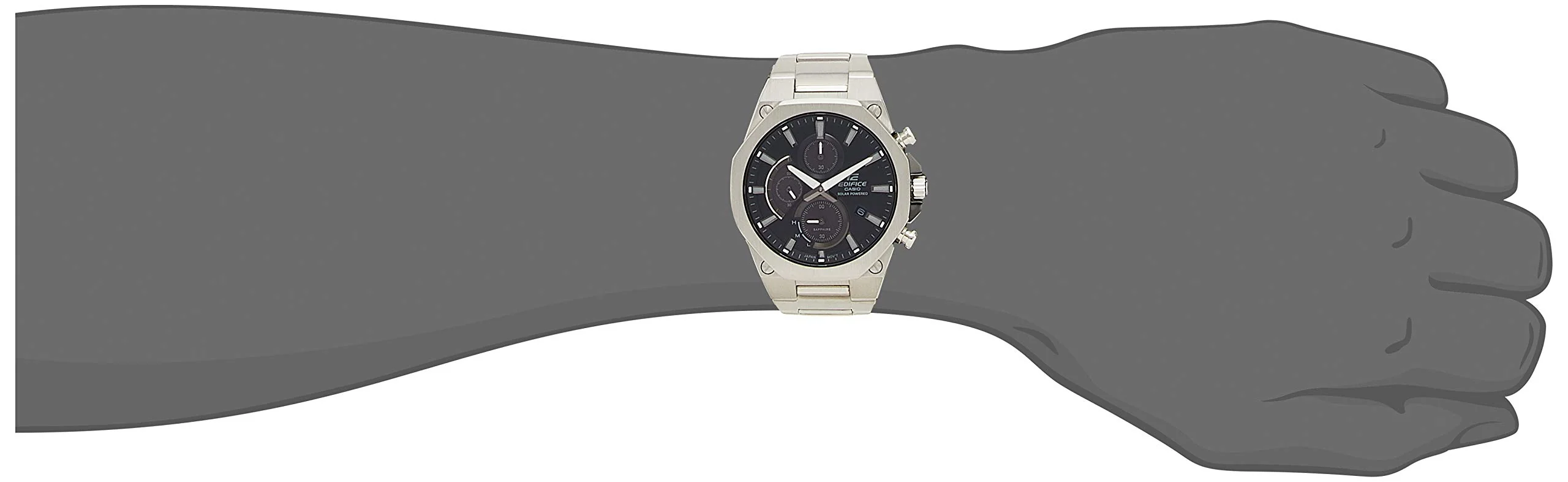 CASIO Edifice EFS-S570YD-1AJF Solar Men's Watch - Image 2