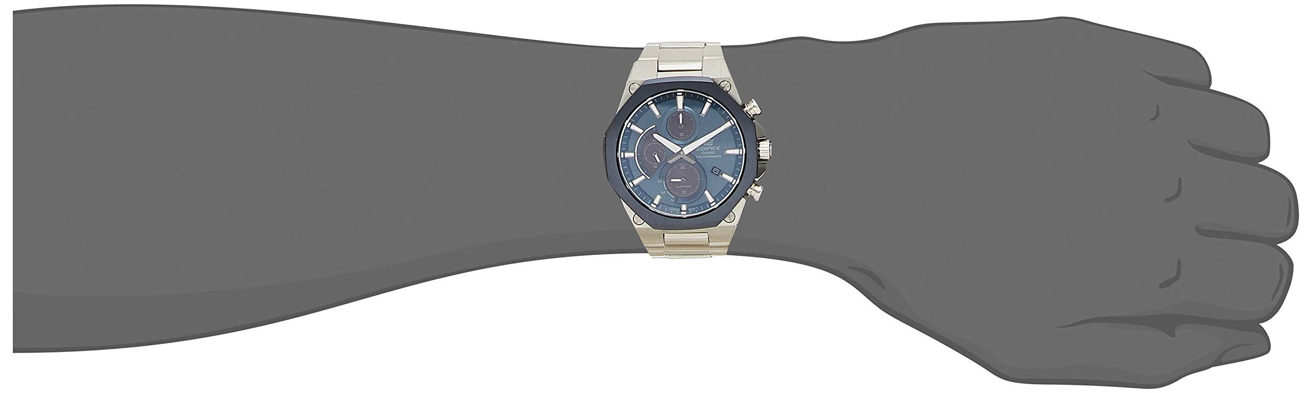 CASIO EDIFICE EFS-S570YDB-2AJF Solar Men's Watch - Image 2