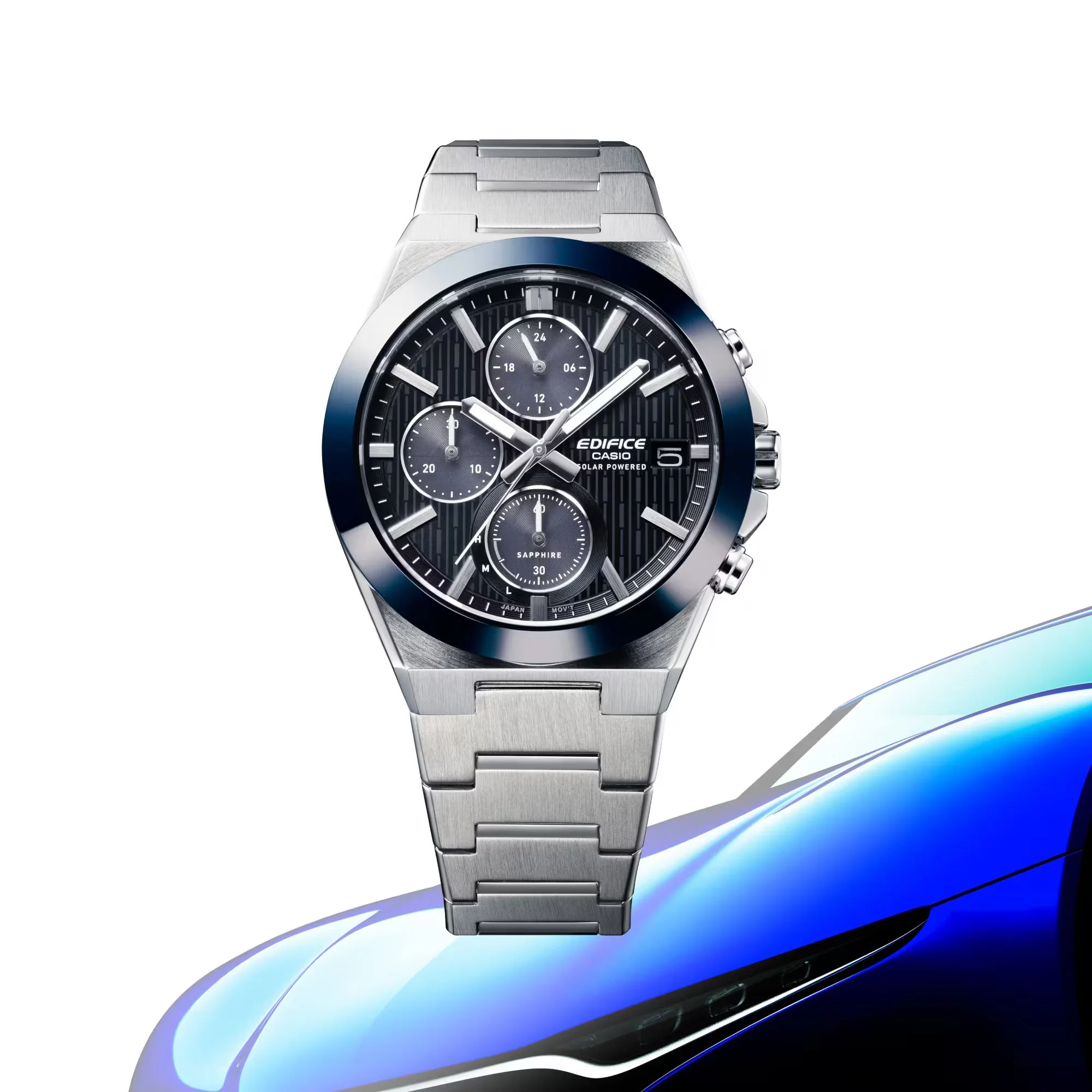 Casio Edifice EFS-S650YD-2AJF Solar Powered Chronograph analog metal watch 2025.07 release - Image 2