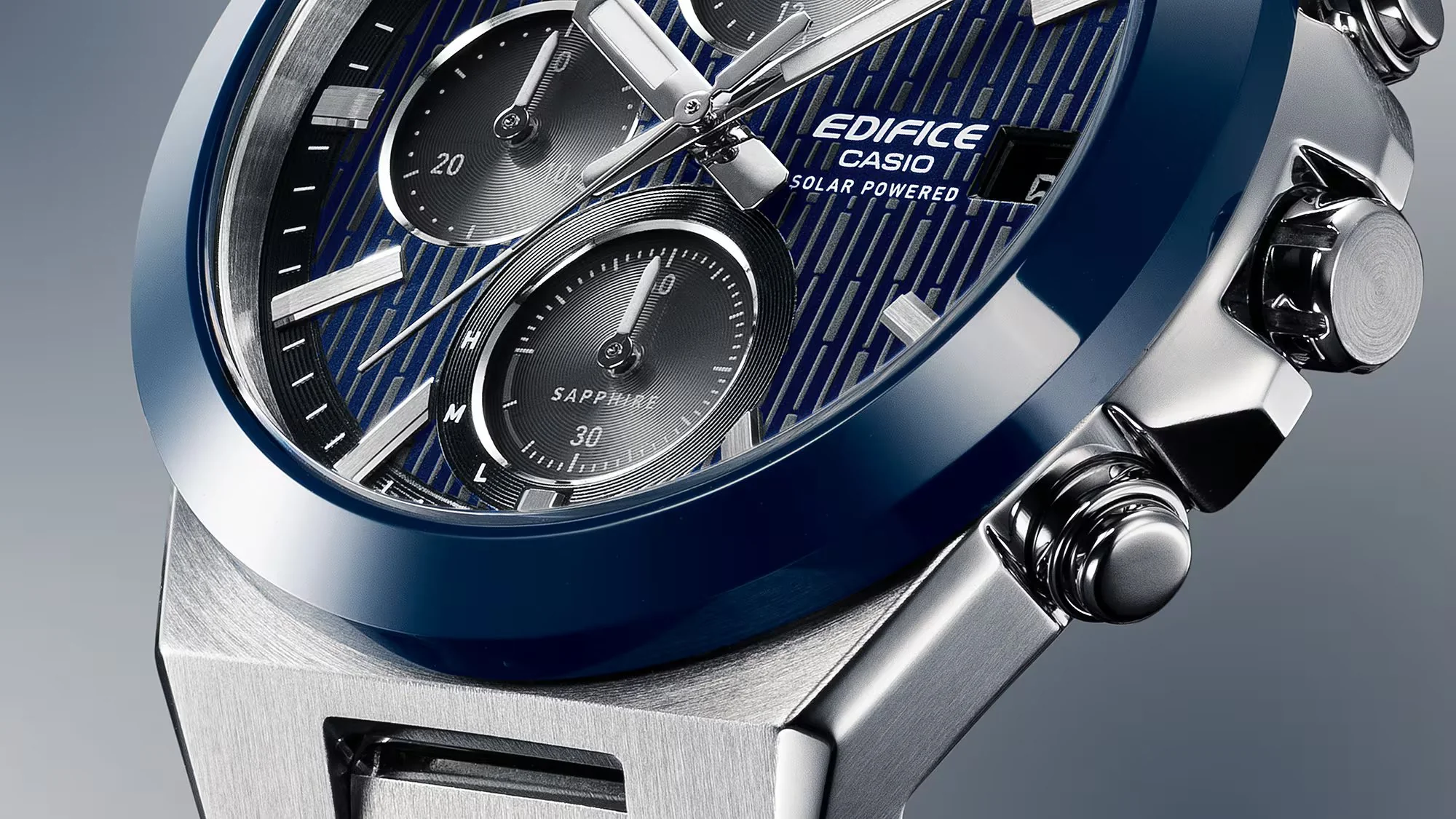 Casio Edifice EFS-S650YD-2AJF Solar Powered Chronograph analog metal watch 2025.07 release - Image 3