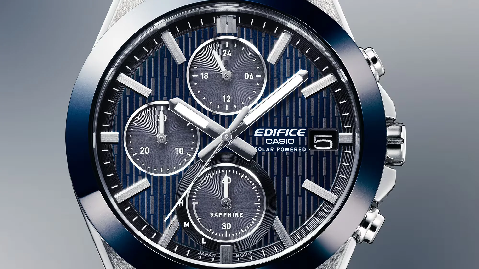 Casio Edifice EFS-S650YD-2AJF Solar Powered Chronograph analog metal watch 2025.07 release - Image 5