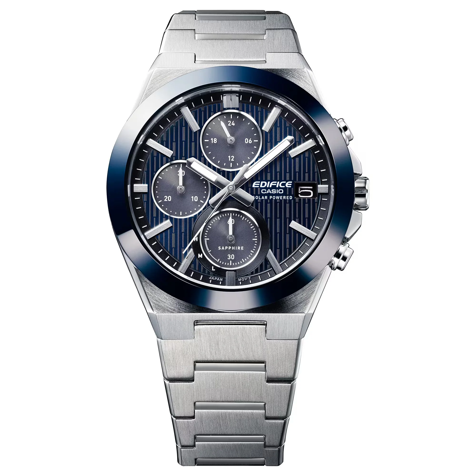 Casio Edifice EFS-S650YD-2AJF Solar Powered Chronograph analog metal watch 2025.07 release - Image 7