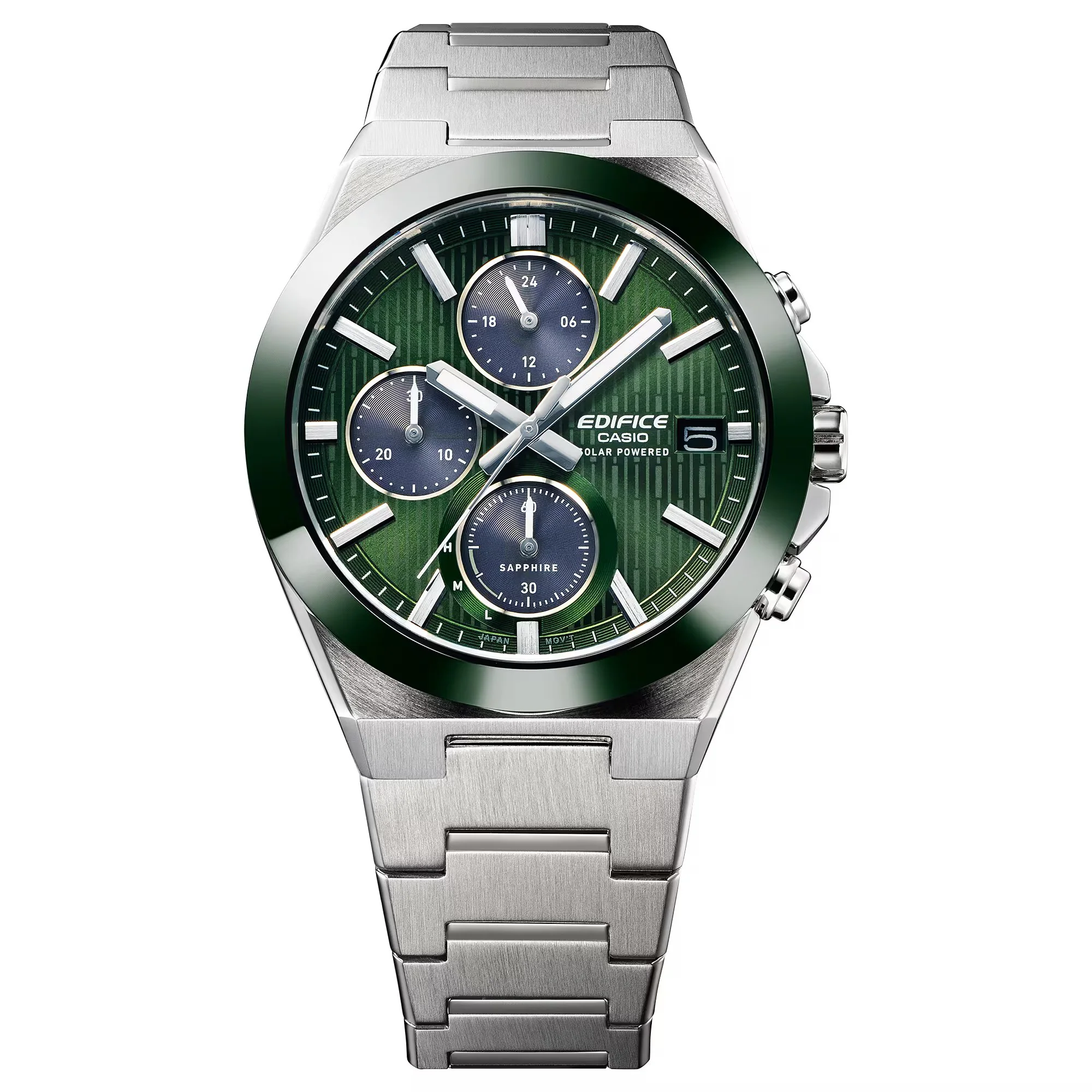 Casio Edifice EFS-S650YD-3AJF Solar Powered Chronograph analog metal watch 2025.07 release - Image 4