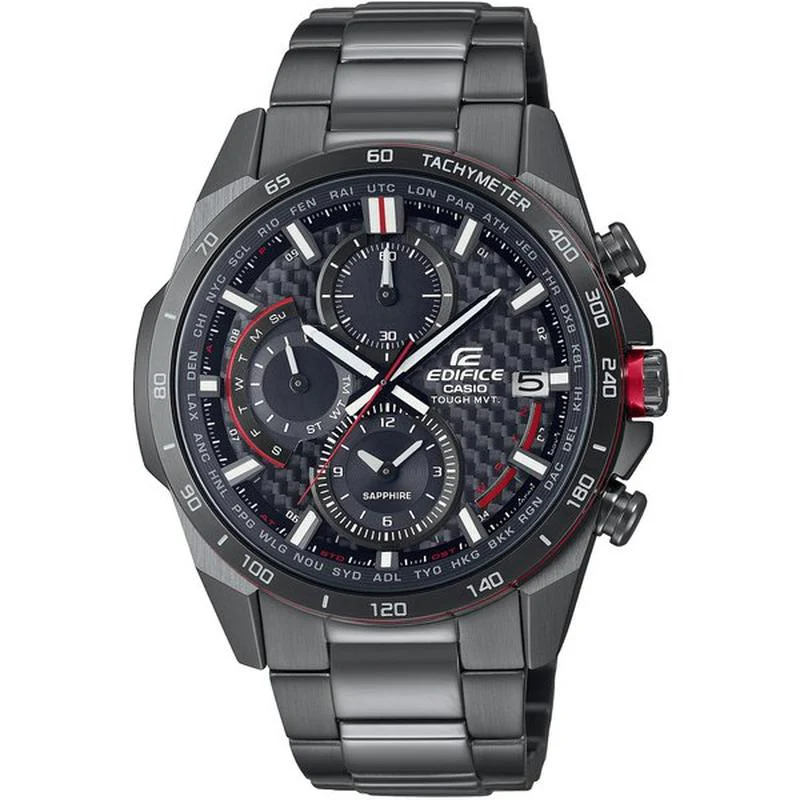 Casio EDIFICE Men's Stainless Steel Band Sapphire Radio Solar Smart Access EQW-A2000DC-1AJF