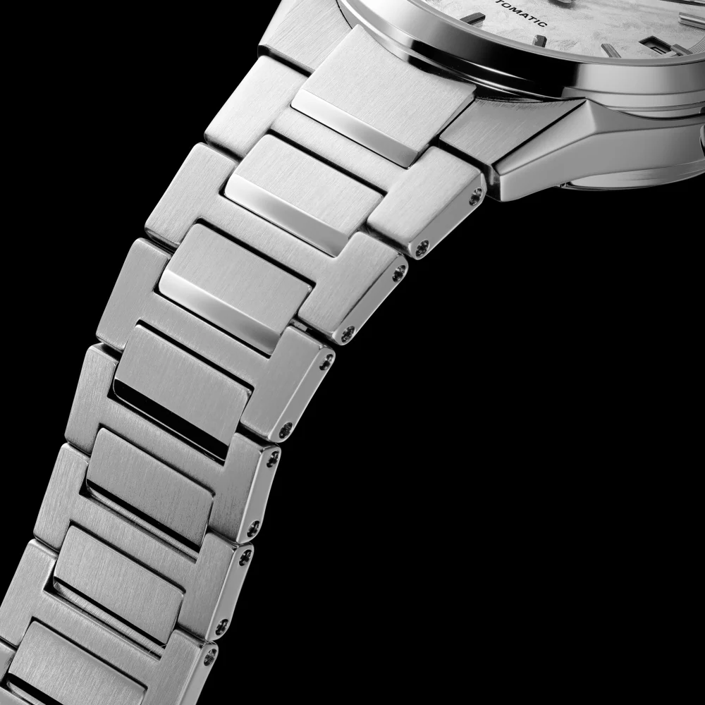 CASIO EFK-110D-7AJF Automatic Hand-Winding White Dial Stainless Steel Case Water Resistant - Image 9