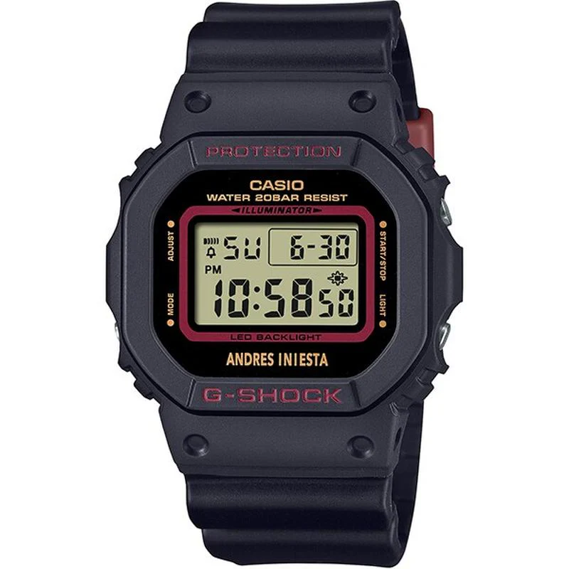 CASIO G-SHOCK Andres Iniesta Signature Model Black DW-5600AI-1JR