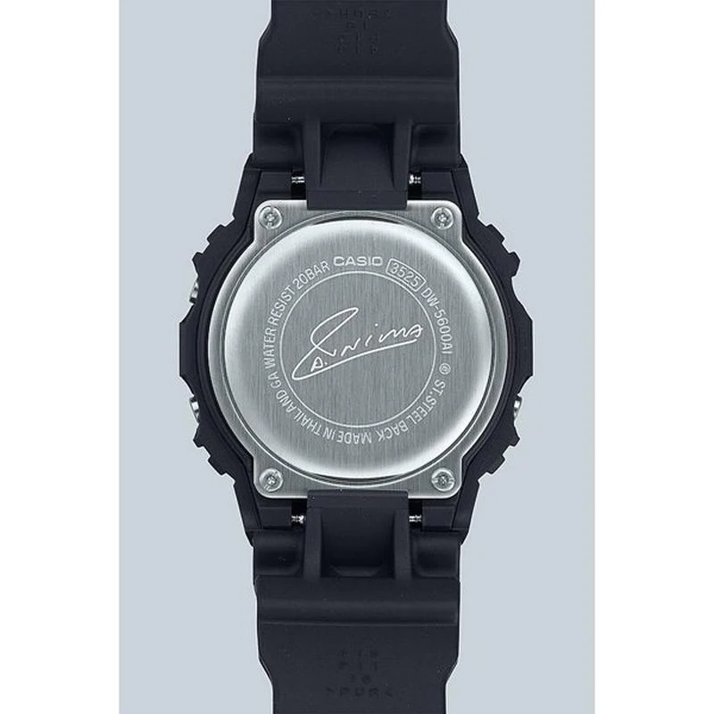 CASIO G-SHOCK Andres Iniesta Signature Model Black DW-5600AI-1JR - Image 4