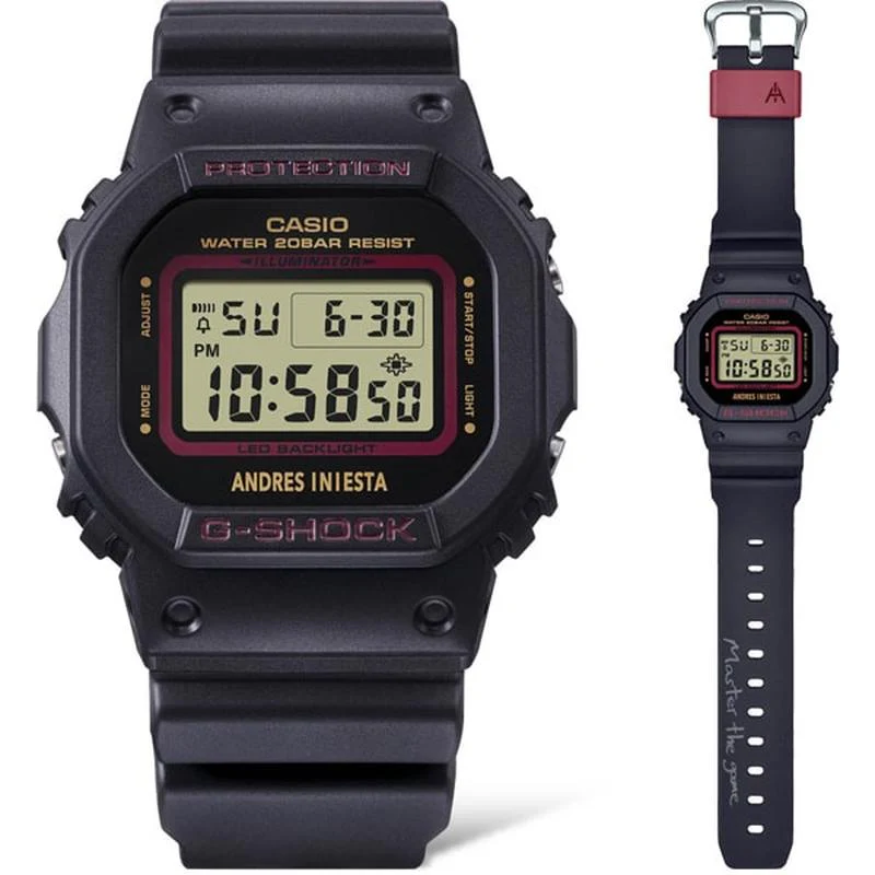 CASIO G-SHOCK Andres Iniesta Signature Model Black DW-5600AI-1JR - Image 5