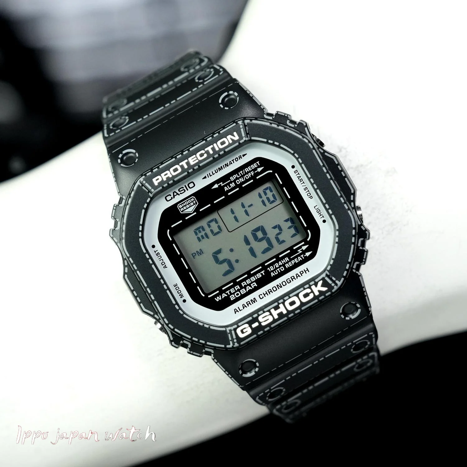 Casio G-shock DIGITAL DW-5600RGM-1JR/DW-5600RGM-1 Origami design pattern model watch 2025.11.8 release - Image 4