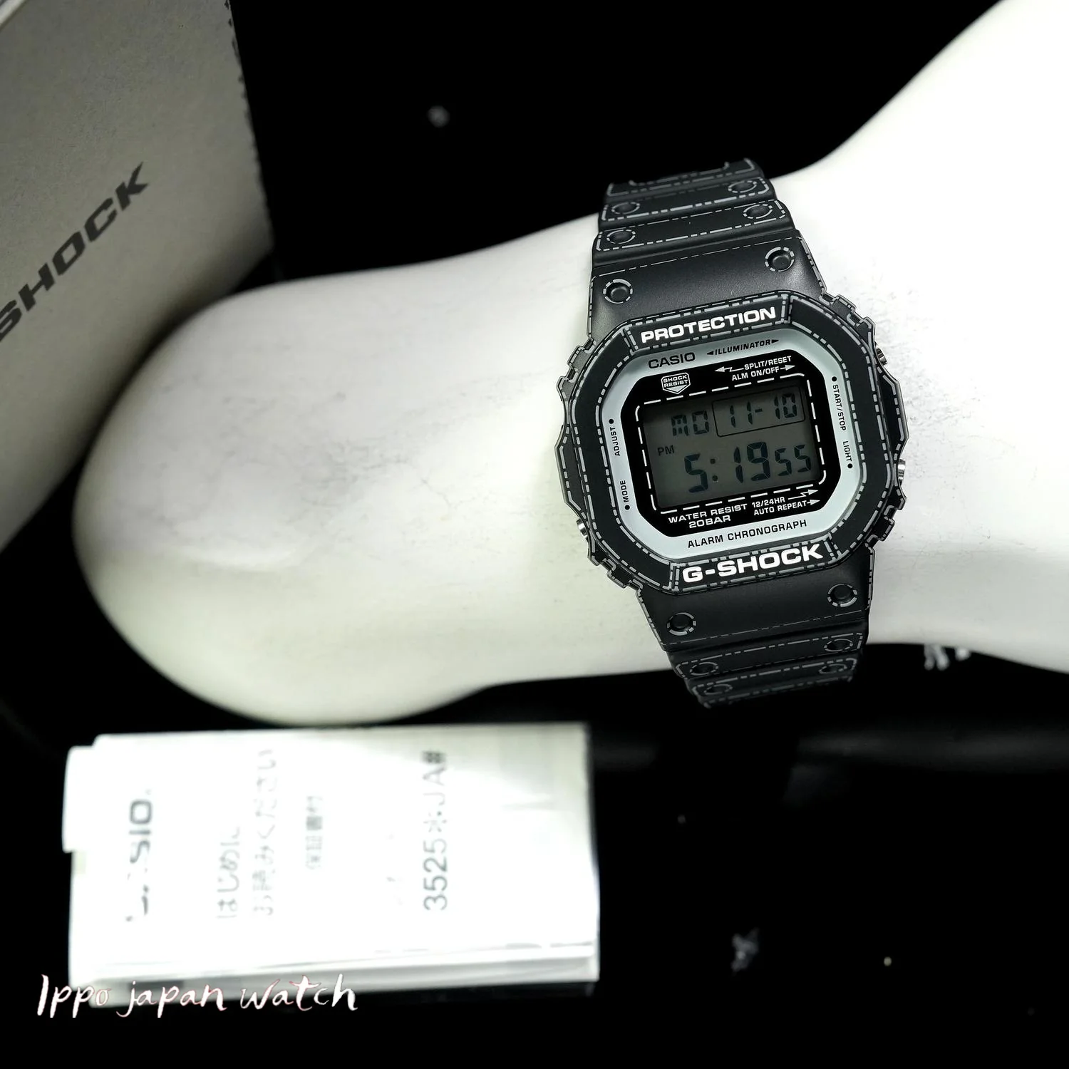 Casio G-shock DIGITAL DW-5600RGM-1JR/DW-5600RGM-1 Origami design pattern model watch 2025.11.8 release - Image 5