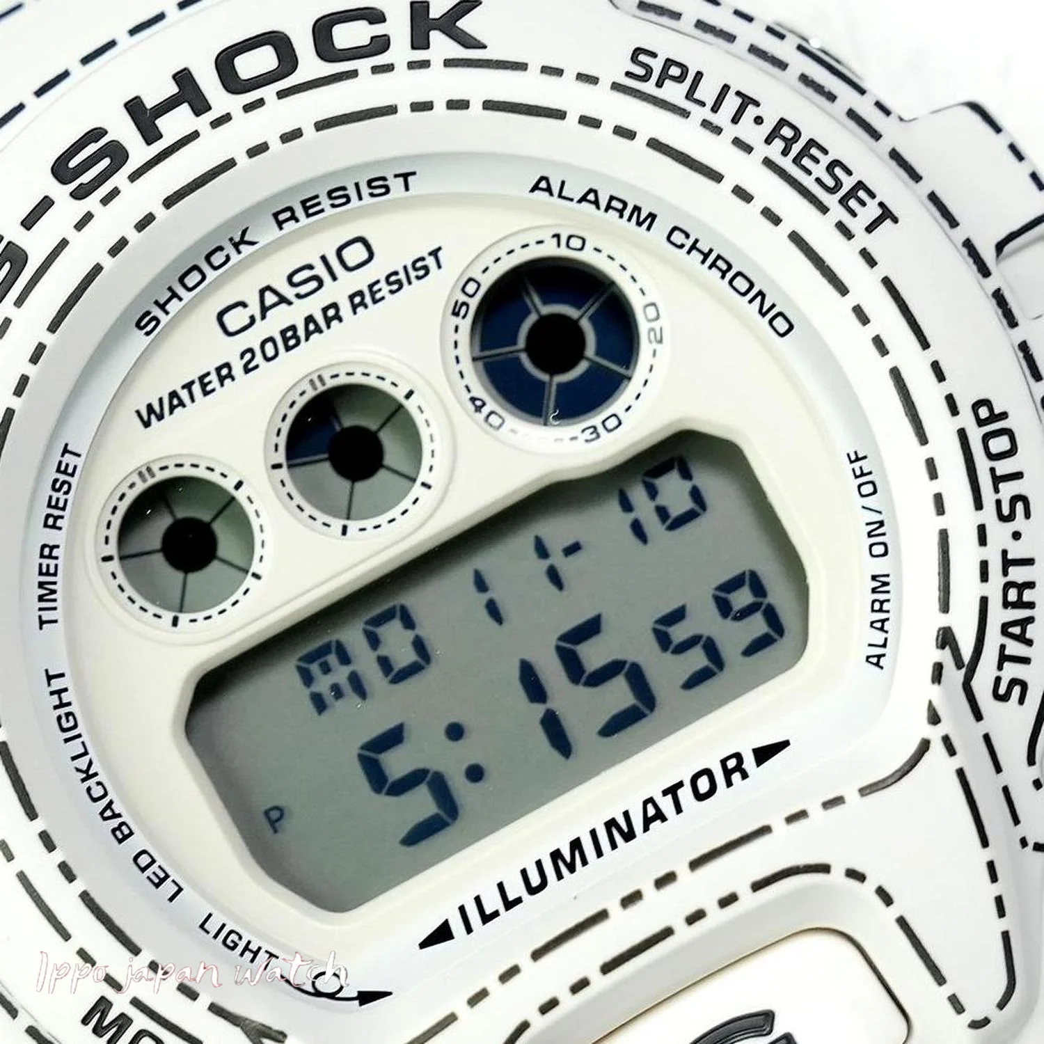 Casio G-shock DIGITAL  DW-6900RGM-5JR/DW-6900RGM-5  Origami design pattern model watch 2025.11.8 release - Image 3