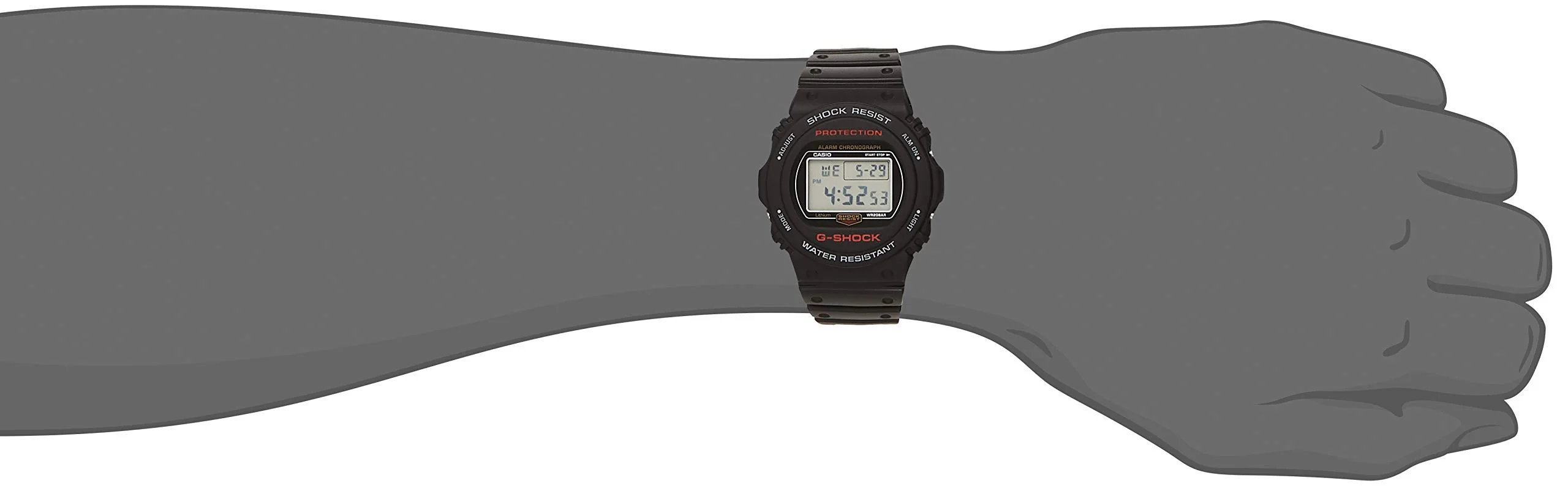 CASIO G-SHOCK DW-5750E-1JF Quartz Men's Watch - Image 2