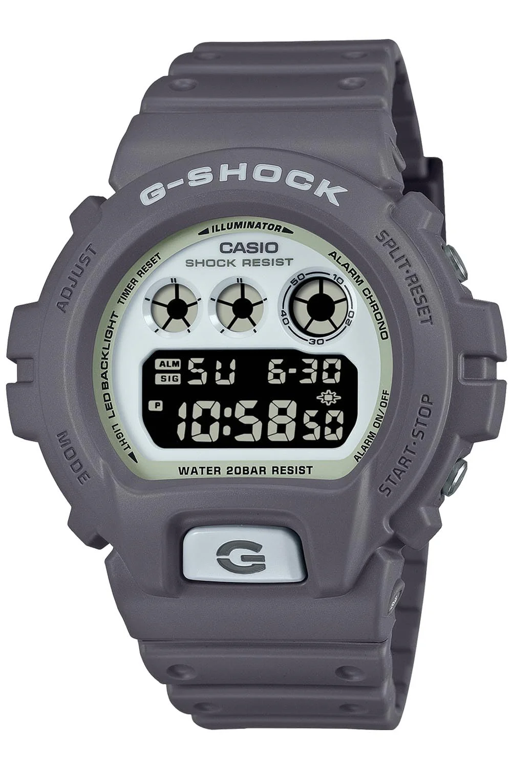CASIO G-SHOCK DW-6900HD-8JF Hidden Glow Quartz Watch