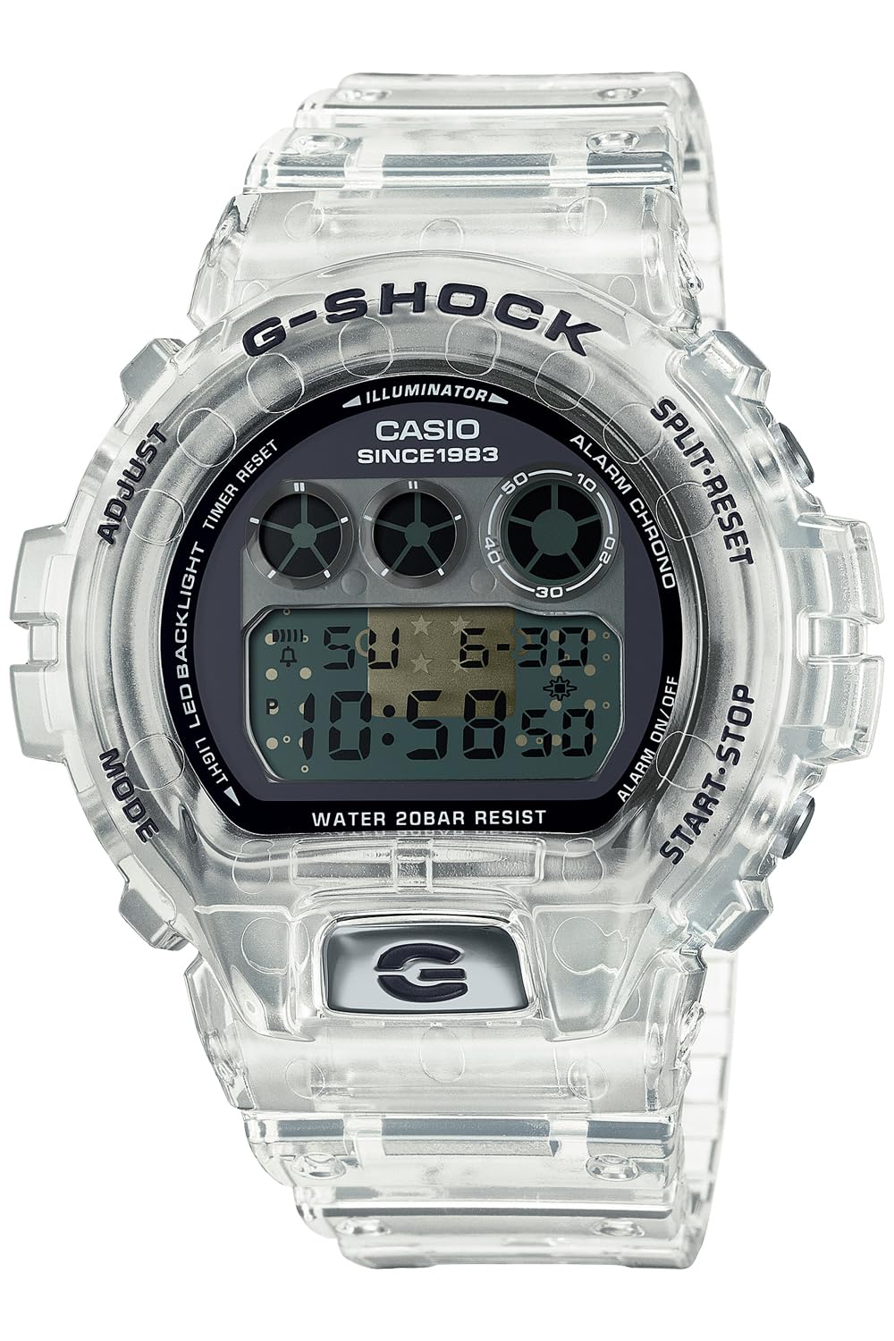 CASIO G-SHOCK DW-6940RX-7JR Clear Remix Limited Edition Watch