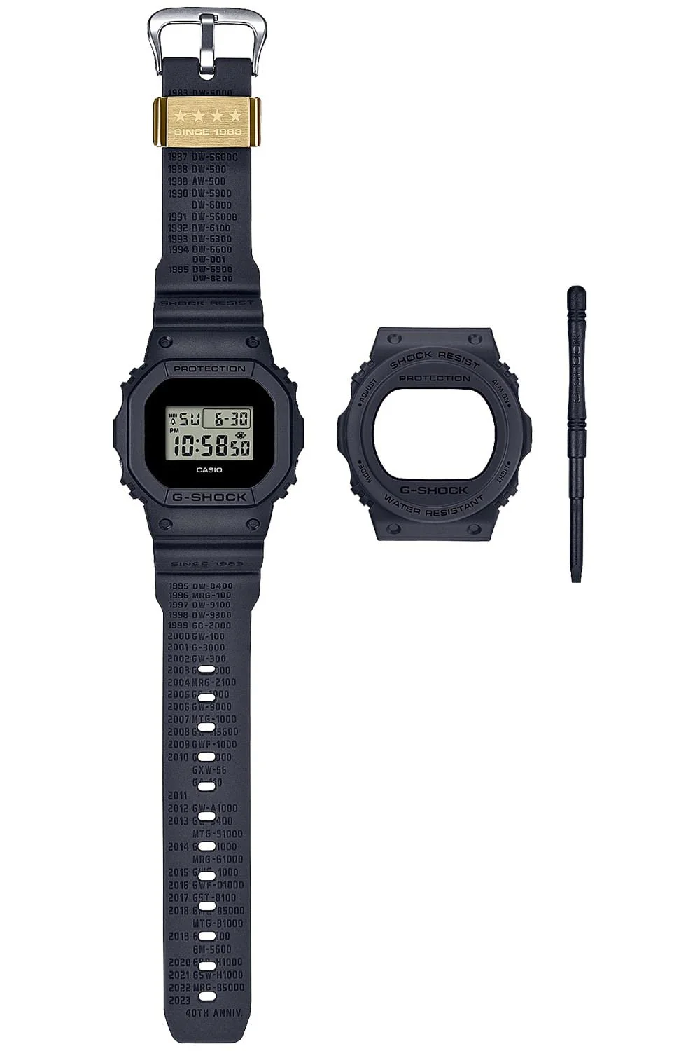 CASIO G-SHOCK DWE-5657RE-1JR 40th Anniversary Remaster Black Watch