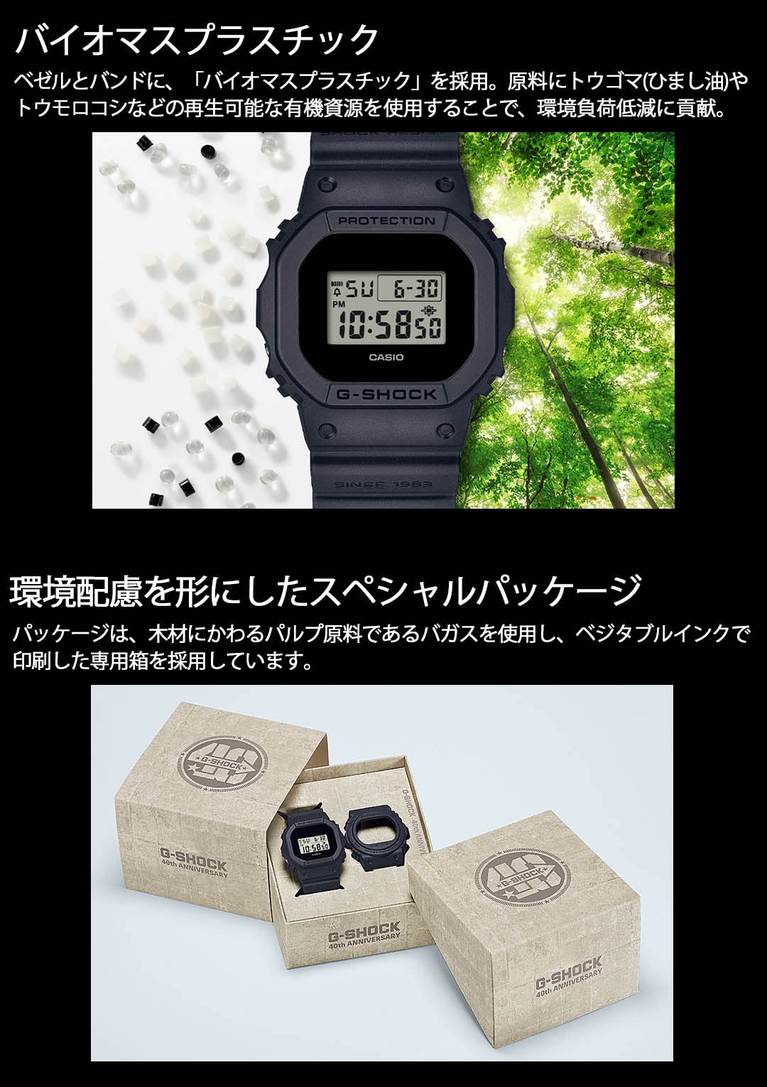 CASIO G-SHOCK DWE-5657RE-1JR 40th Anniversary Remaster Black Watch - Image 6