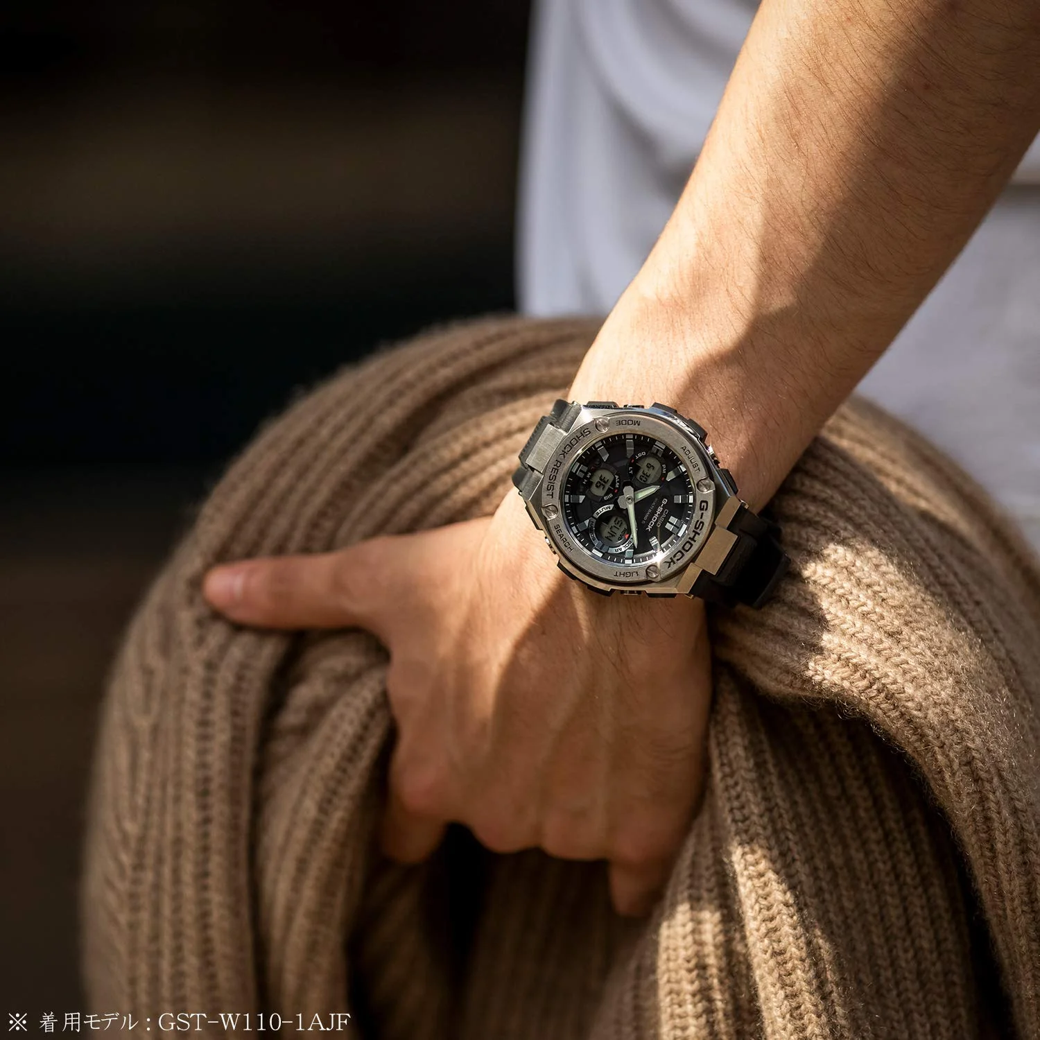 CASIO G-SHOCK G-STEEL GST-W110D-2AJF Radio Solar Men's Watch - Image 2