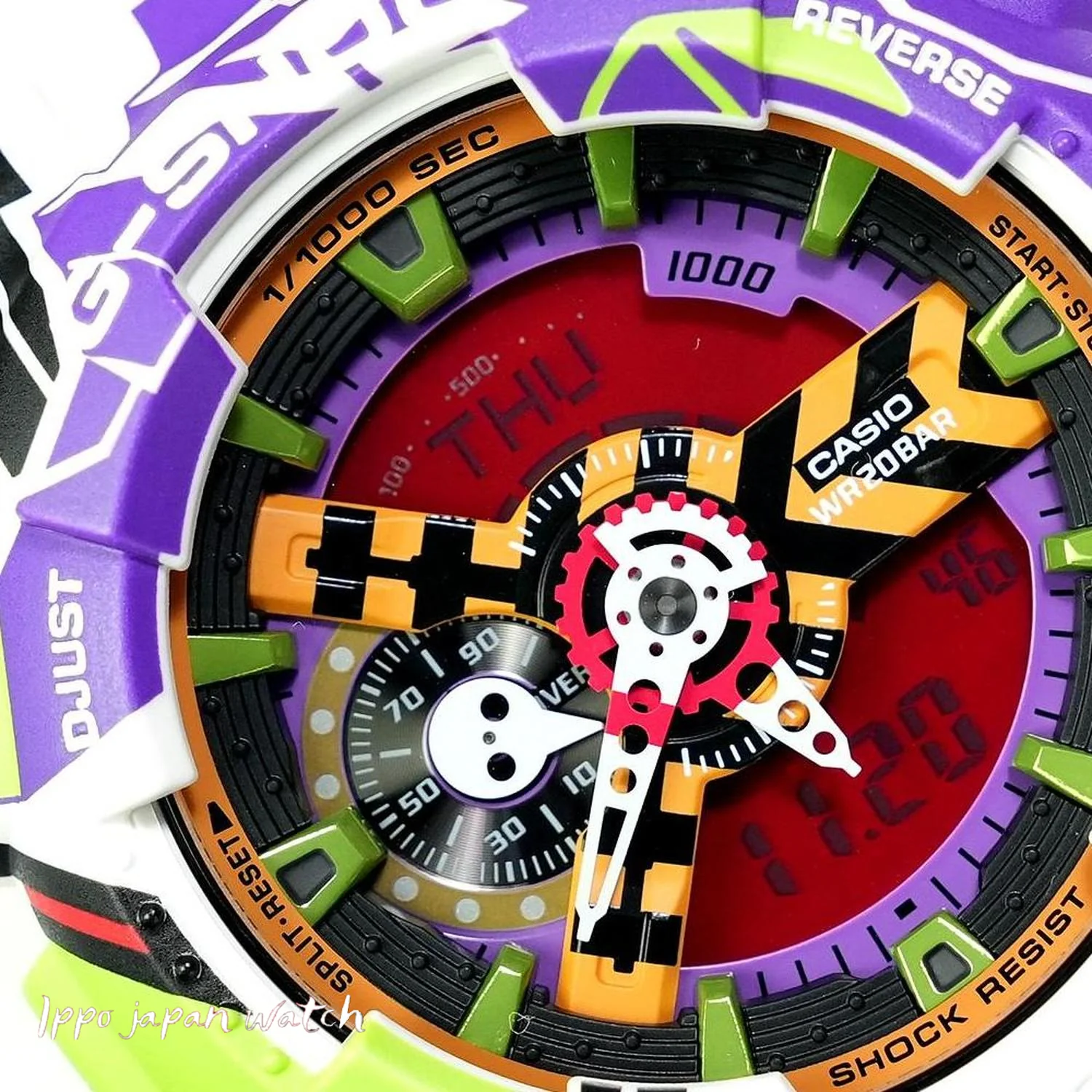 Casio G-shock GA-110EVA30-7AJR Evangelion collaboration model Digital Analog watch 2025.10 release - Image 6