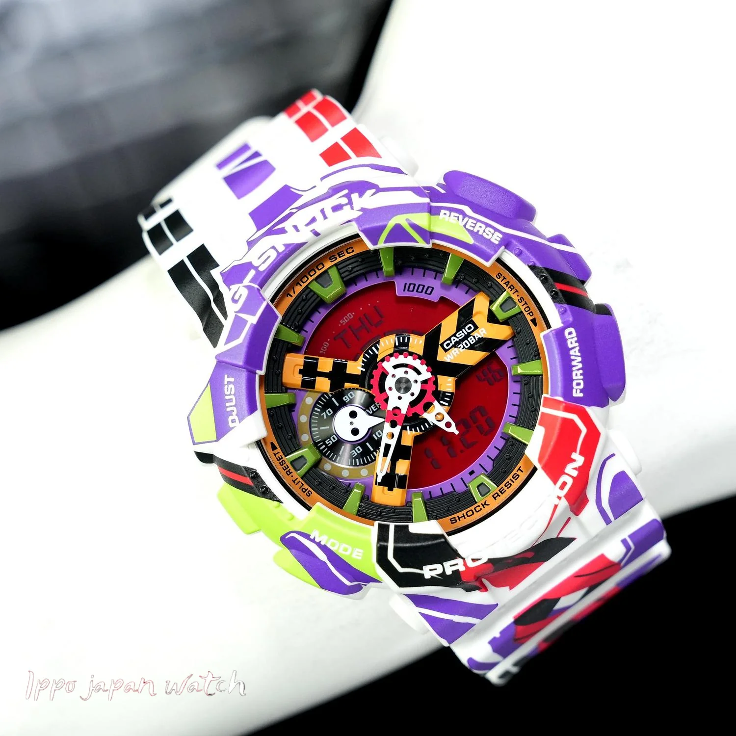 Casio G-shock GA-110EVA30-7AJR Evangelion collaboration model Digital Analog watch 2025.10 release - Image 7