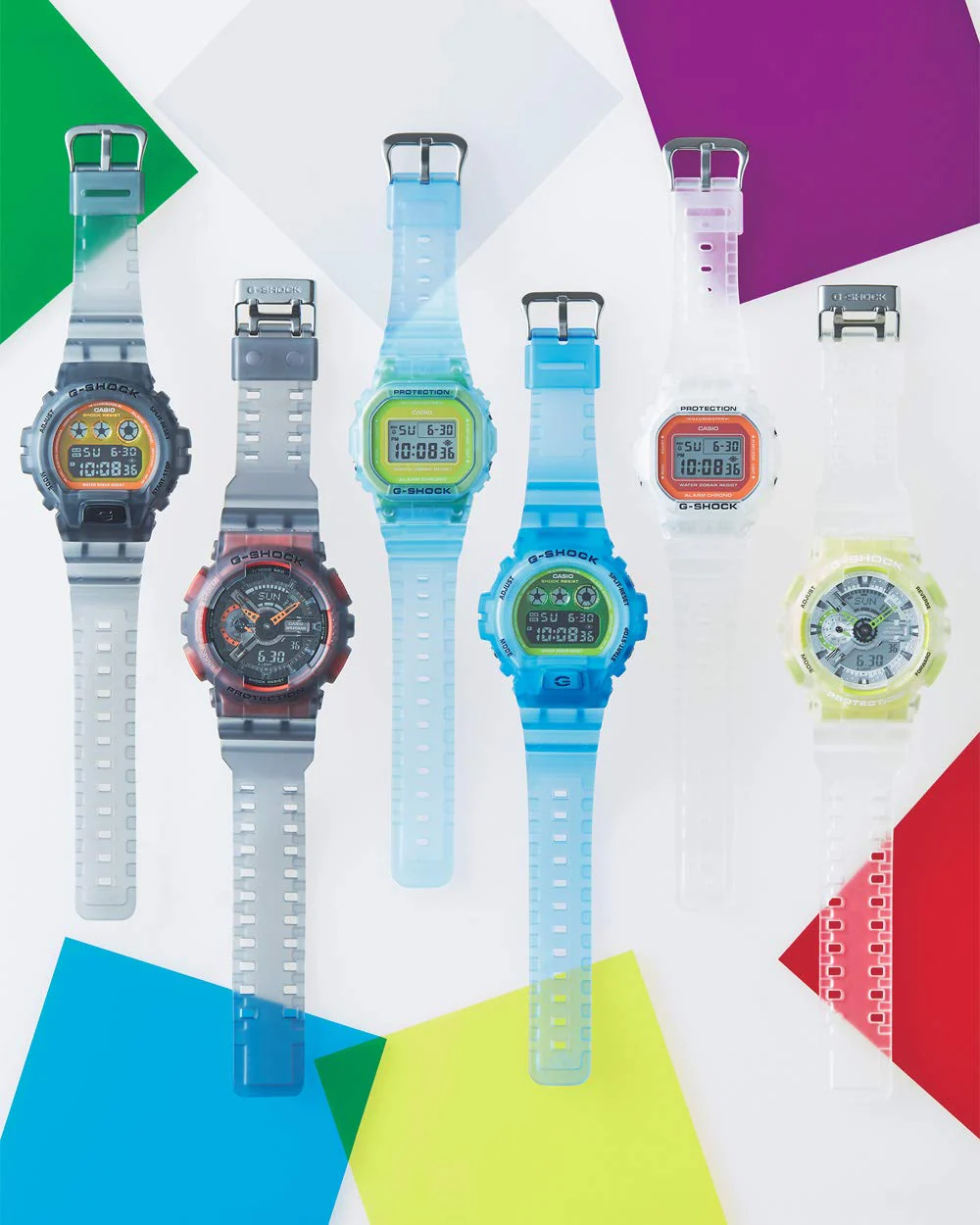 CASIO G-SHOCK GA-110LS-7AJF Color Skeleton Quartz Watch - Image 2