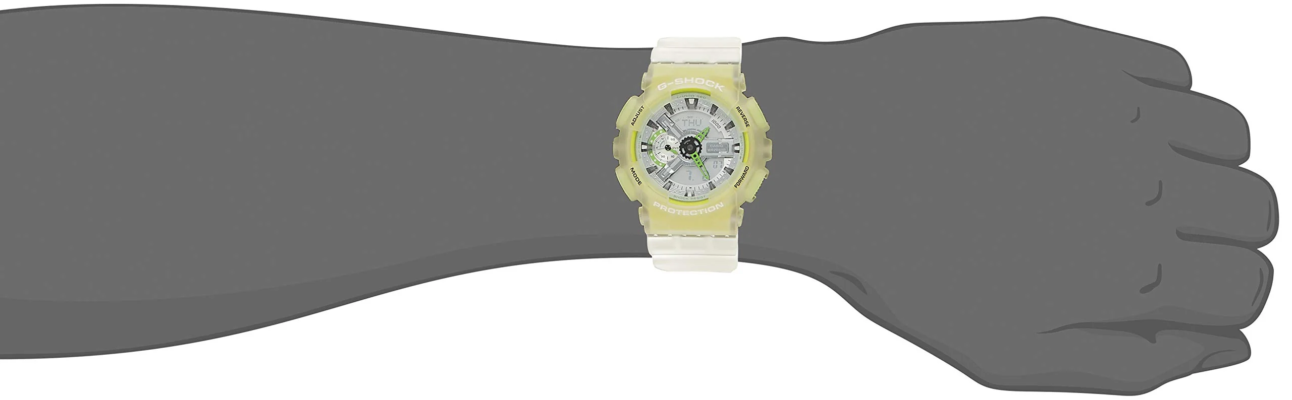 CASIO G-SHOCK GA-110LS-7AJF Color Skeleton Quartz Watch - Image 3