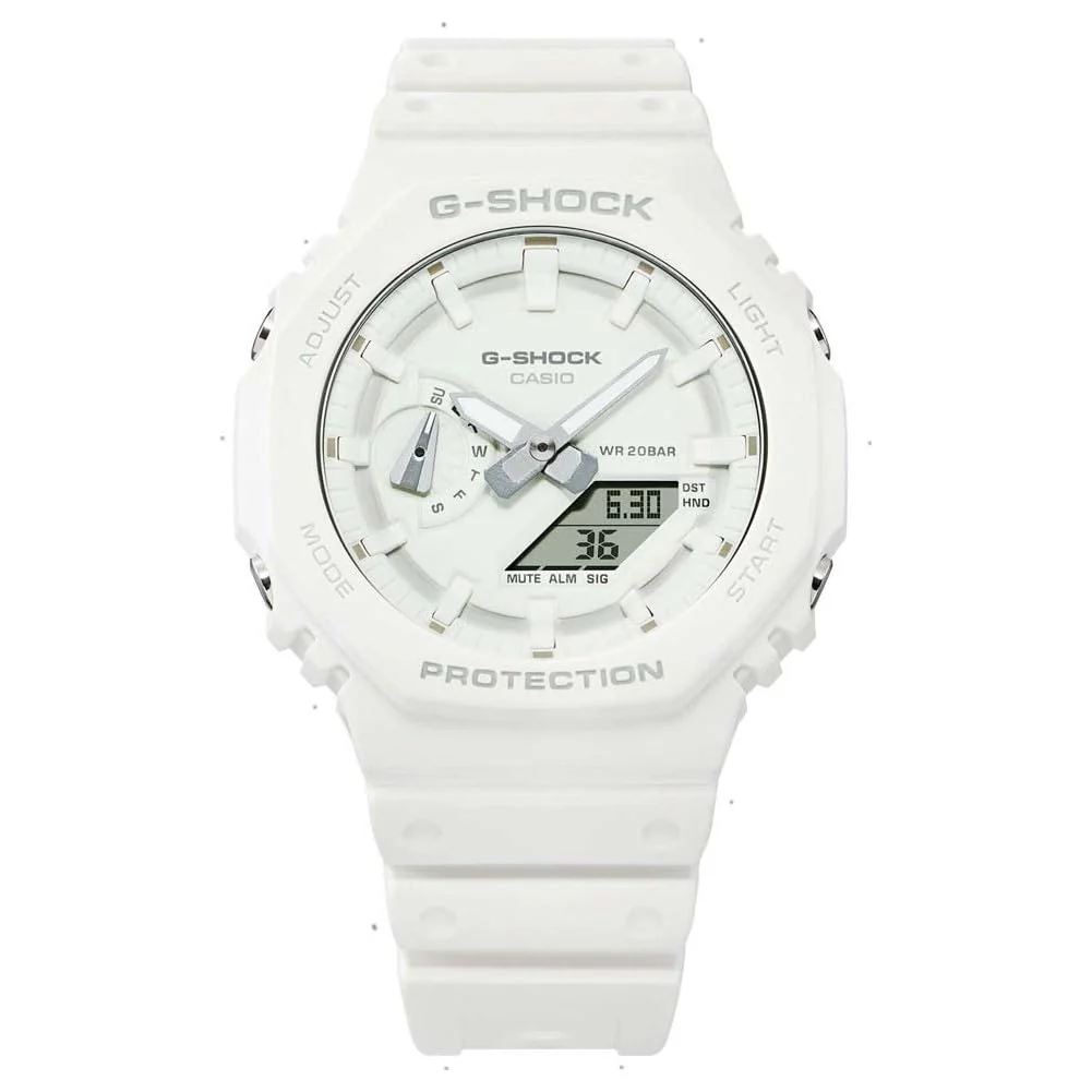 CASIO G-Shock GA-2100-7A7 Quartz White Watch - Image 2