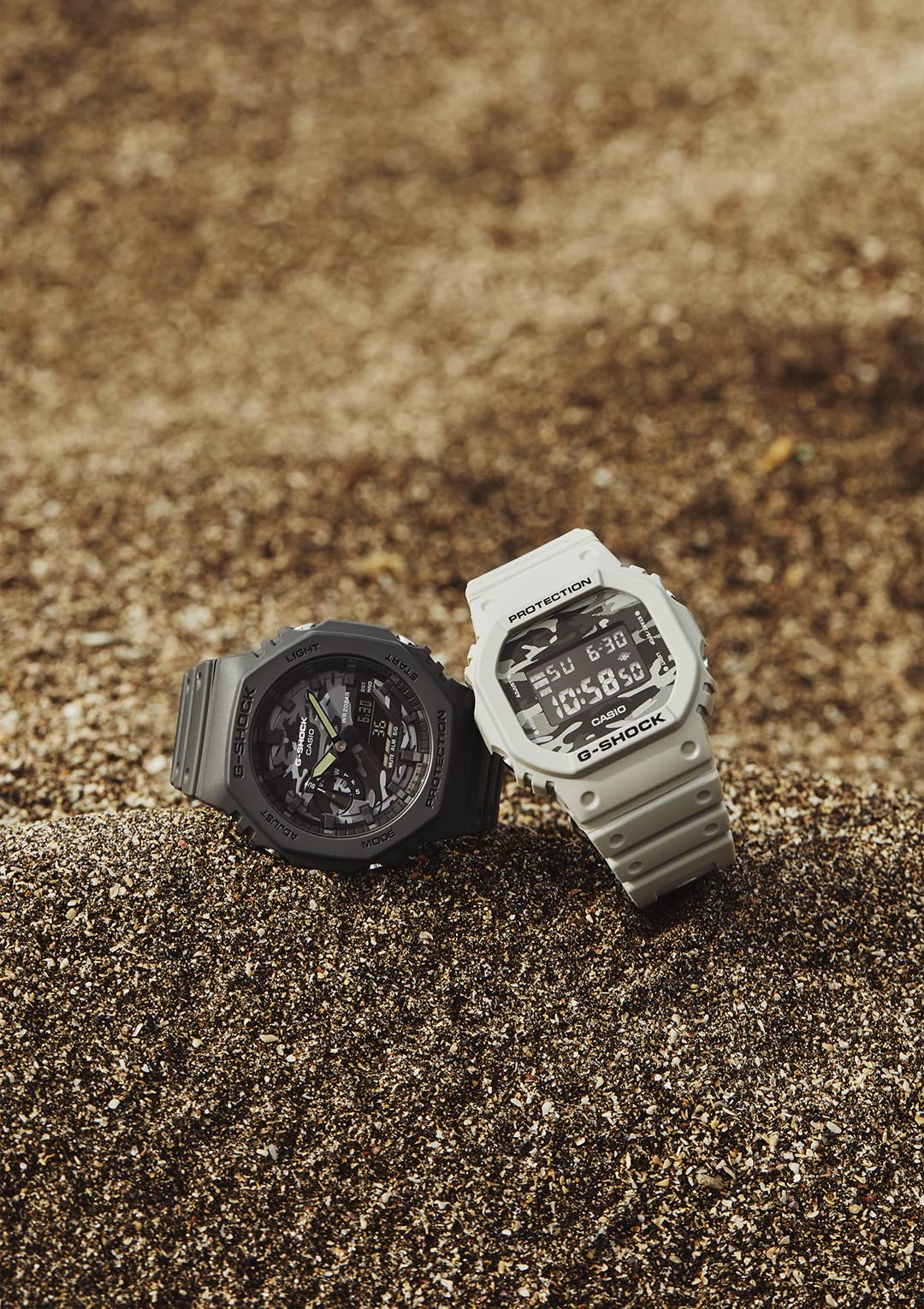 CASIO G-SHOCK GA-2100CA-8AJF Dial Camo Utility Quartz Watch - Image 4