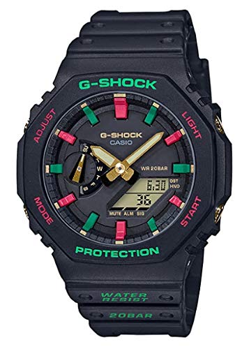 CASIO G-Shock GA-2100TH-1ADR Throwback 1990s Watch