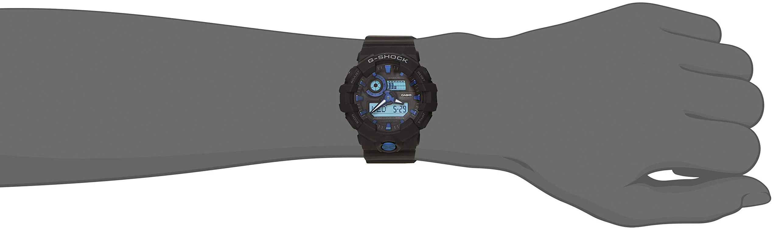 CASIO G-SHOCK GA-710B-1A2JF Men's Quartz Watch - Image 2