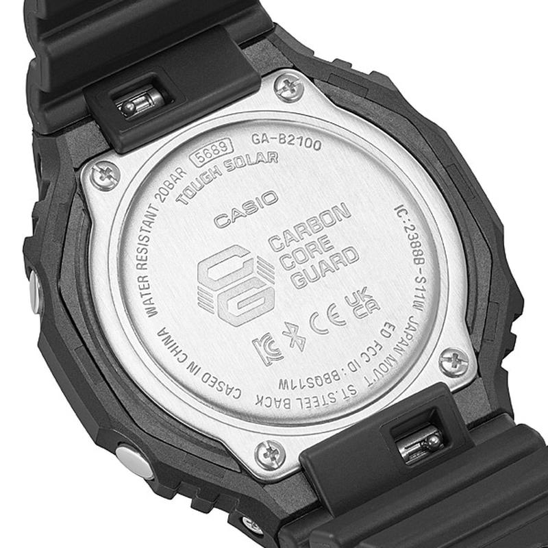 Casio G-SHOCK GA-B2100 Series Men's Rubber Band Watch GA-B2100-1AJF - Image 4