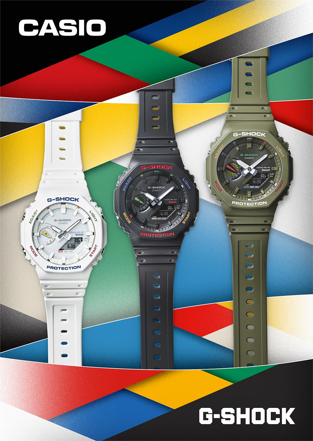 CASIO G-SHOCK GA-B2100FC-3AJF Multi Color Accents Green Watch - Image 2
