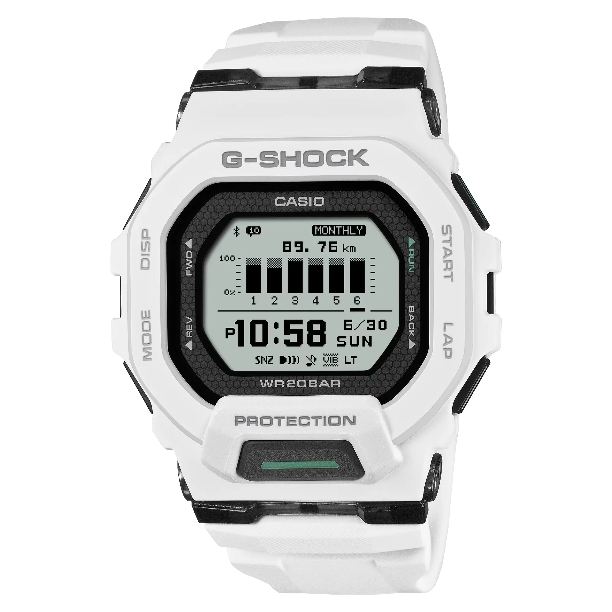 Casio G-shock GBD-200-7JF G-SQUAD digital bluetooth resin strap watch 2025.10.17 release - Image 2