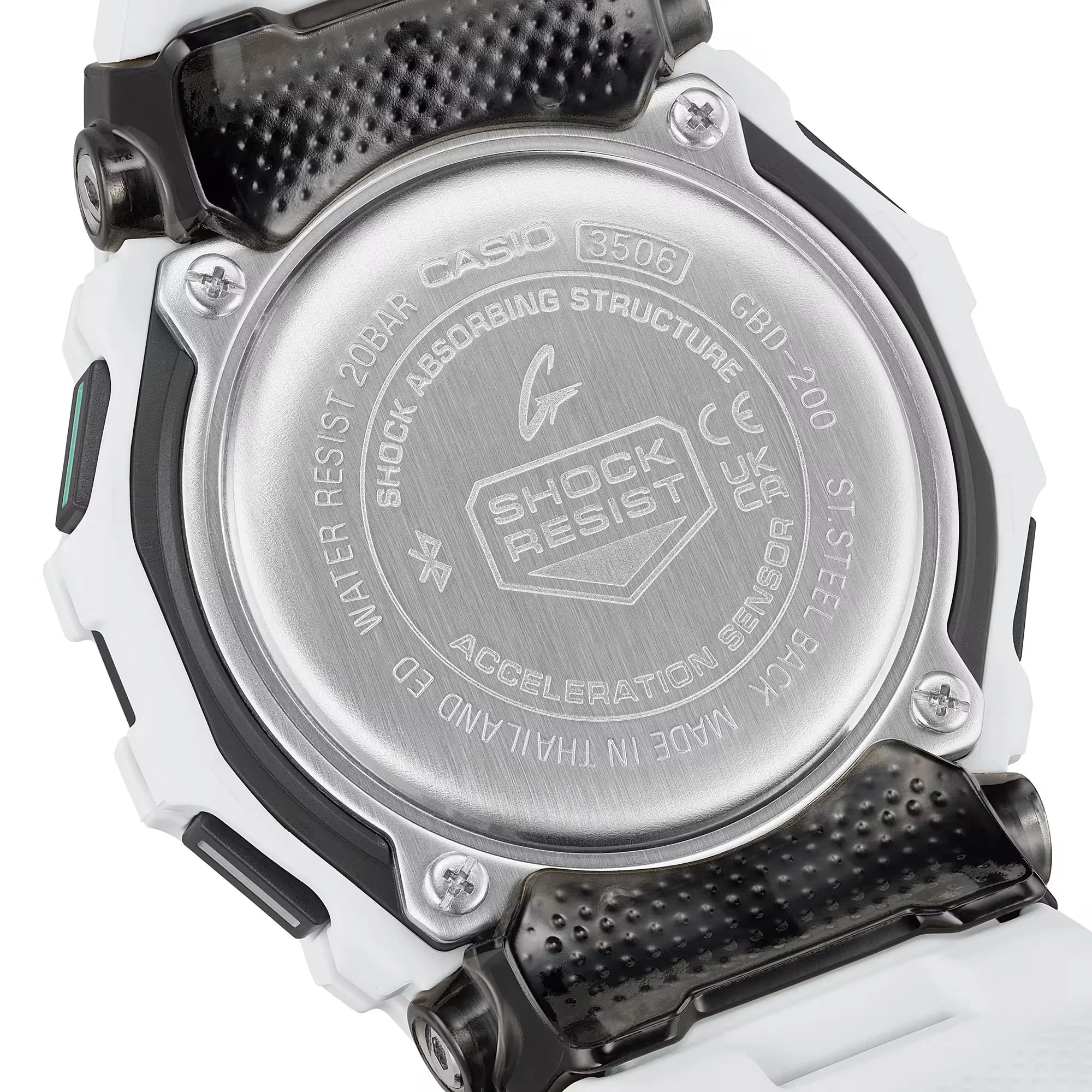 Casio G-shock GBD-200-7JF G-SQUAD digital bluetooth resin strap watch 2025.10.17 release - Image 4
