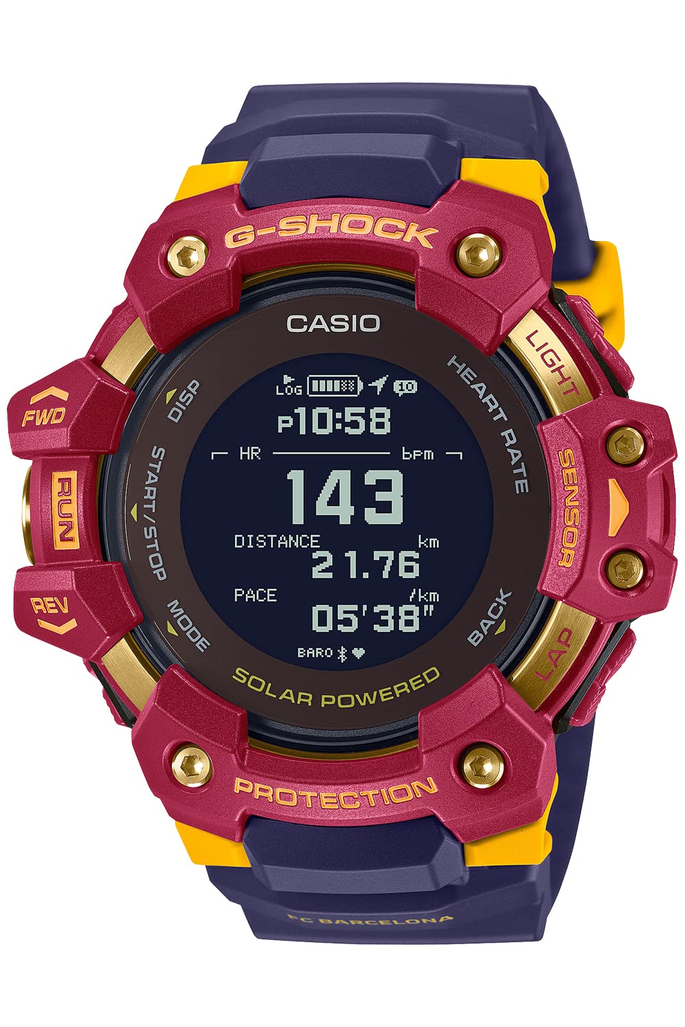 CASIO G-SHOCK GBD-H1000BAR-4JR Quartz Sports Watch
