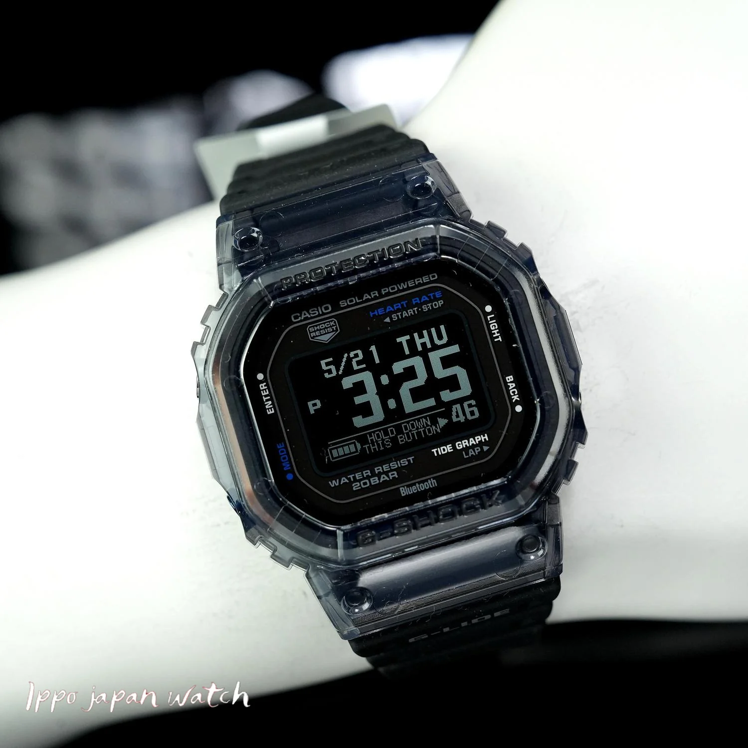 Casio G-shock GBX-H5600-1JR Quartz digital solar bluetooth Resin strap sports watch 2026.5 release - Image 4