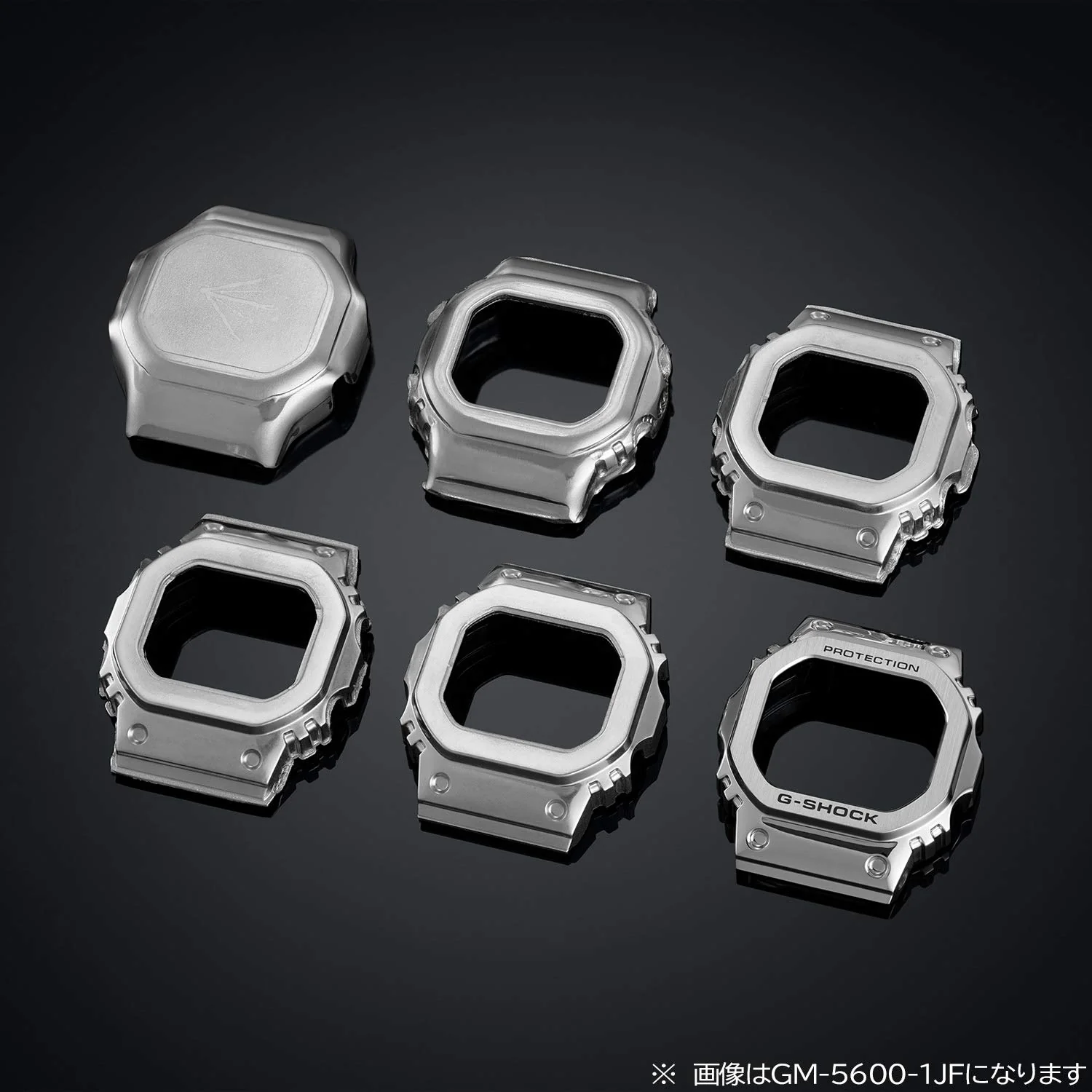CASIO G-SHOCK GM-5600B-1JF Metal Covered Quartz Watch - Image 4