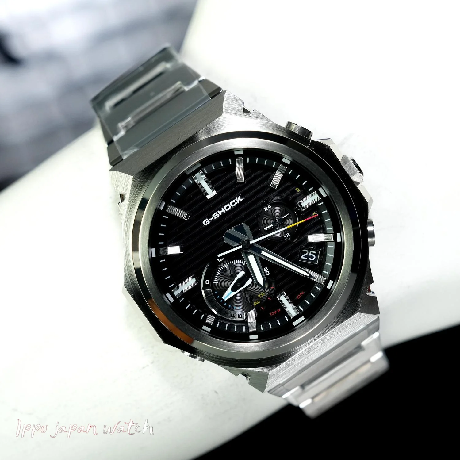 Casio G-shock GST-B1000D-1AJF G-STEEL analog solar bluetooth Mobile Link Men's Watch 2025.11.21 release - Image 7